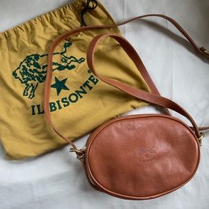 Il Bisonte Vintage Crossbody Bag with Dust Bag